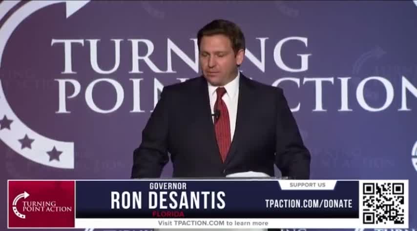 Gov DeSantis: Our Rights Come From God NOT Government!!