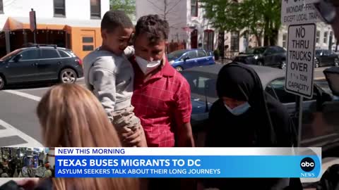 Another bus of migrants from Texas arrives in Washington -BREAKING NEWS