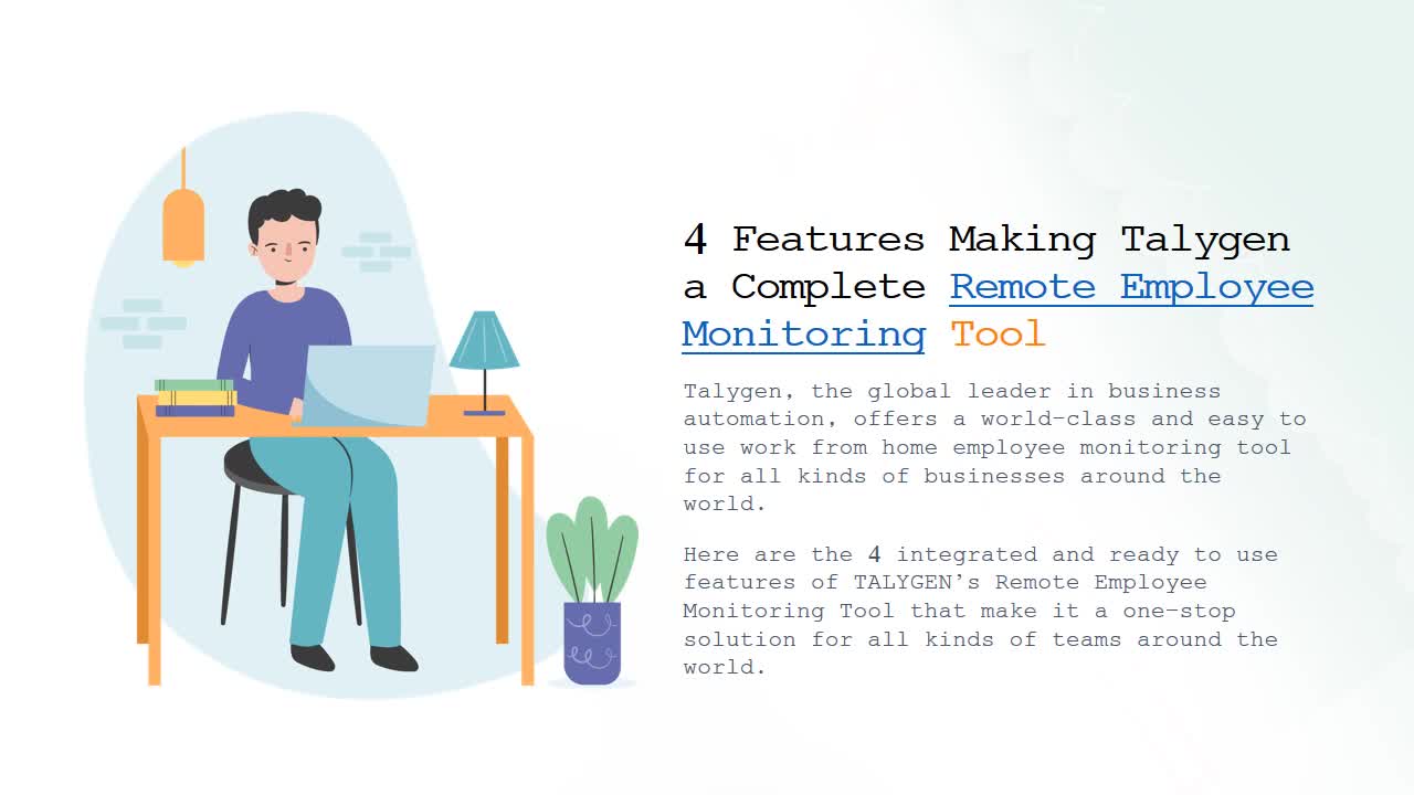 One-Stop Remote Employee Monitoring Tool