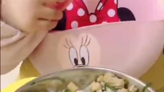 Eating baby video | cute baby smile | short video | funny video