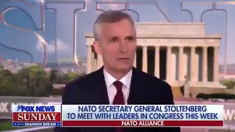 Nato-Stoltenberg: Ukraine war is a good deal for US