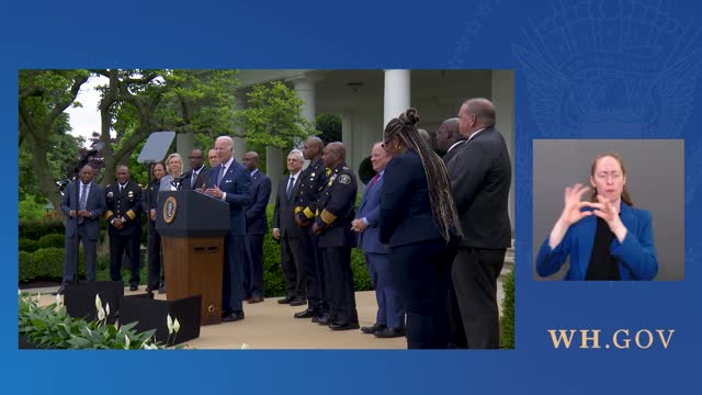 President Biden Delivers Remarks on Public Safety