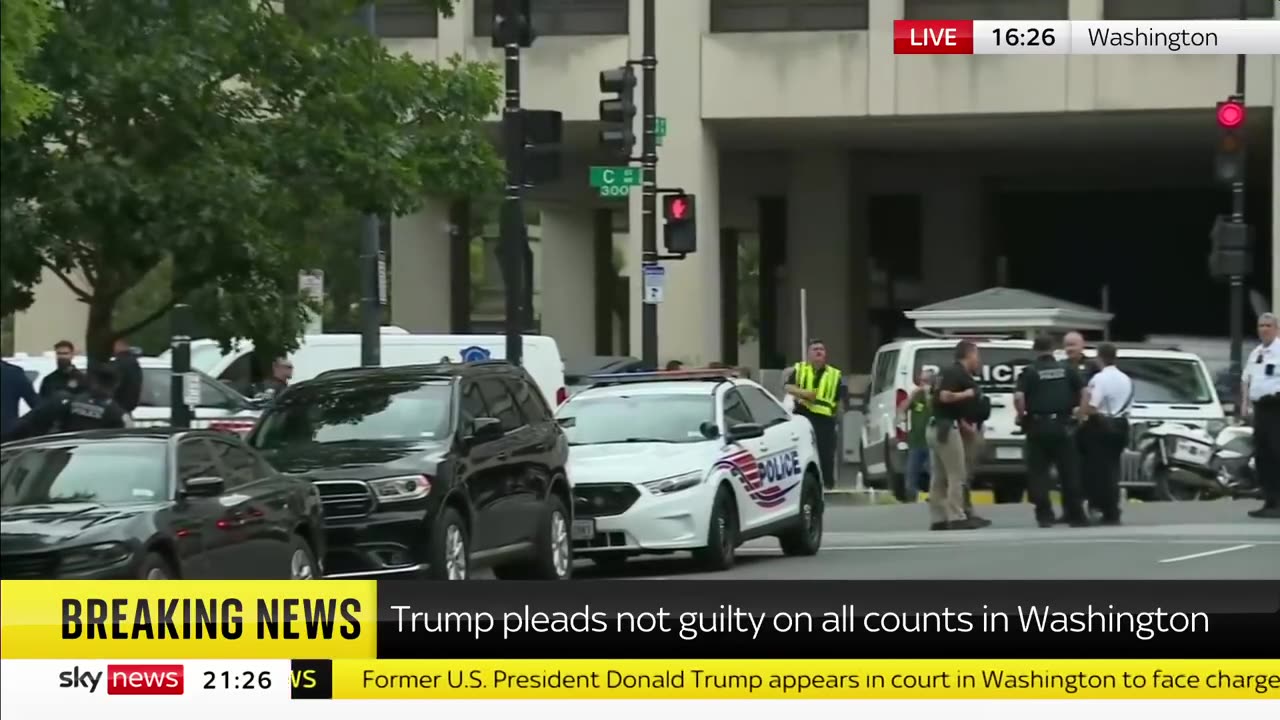 BREAKING: Donald Trump pleads not guilty on all counts in new indictment