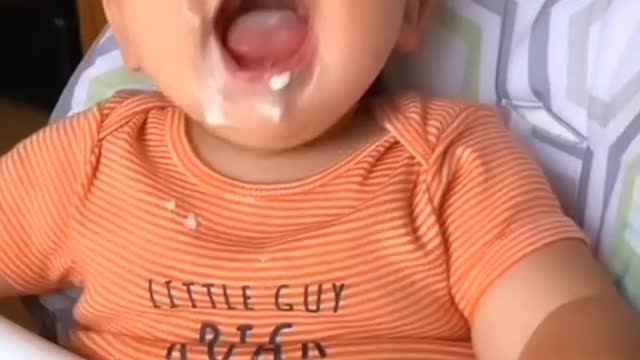 Cute Smiling Baby Don't Miss video...Amazing🤔🤔🤔