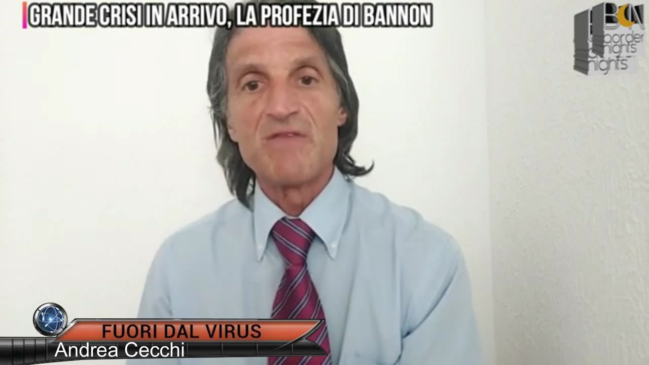 GRANDE CRISI IN ARRIVO, LA PROFEZIA DI BANNON Fuori dal Virus n.978.SP