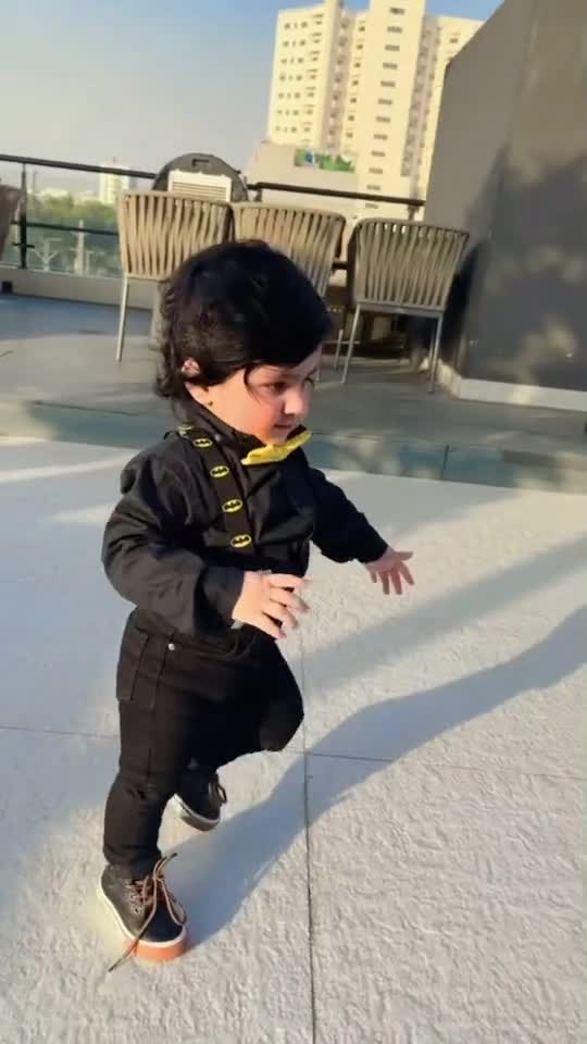 Beautiful and cute baby walking.Tiktok video.