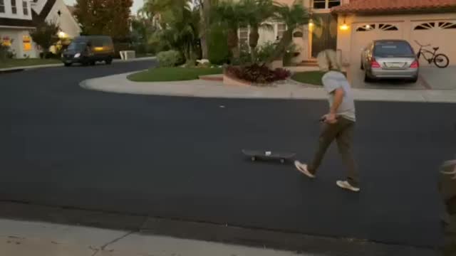 Skateboard Rocket Test 1