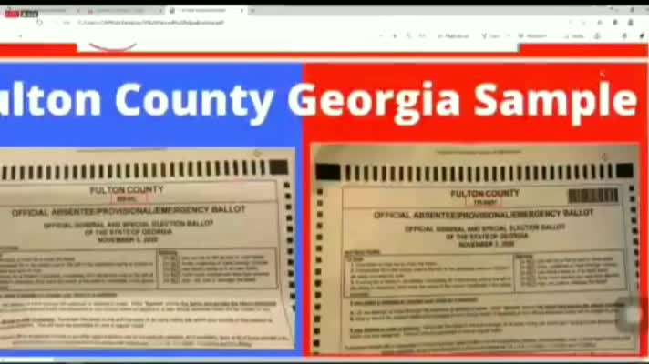 Georgia Ballots LACK Barcodes - Different Ballots