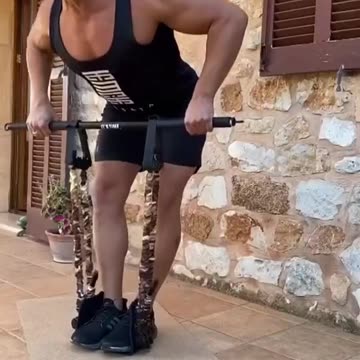 Resistance Band with Fitness Bar Chest Expander Bench Press Rubber Elastic Bands