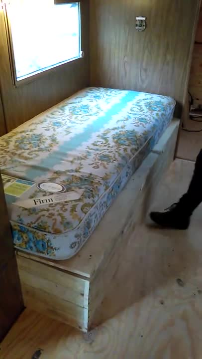 Custom lower bunk done