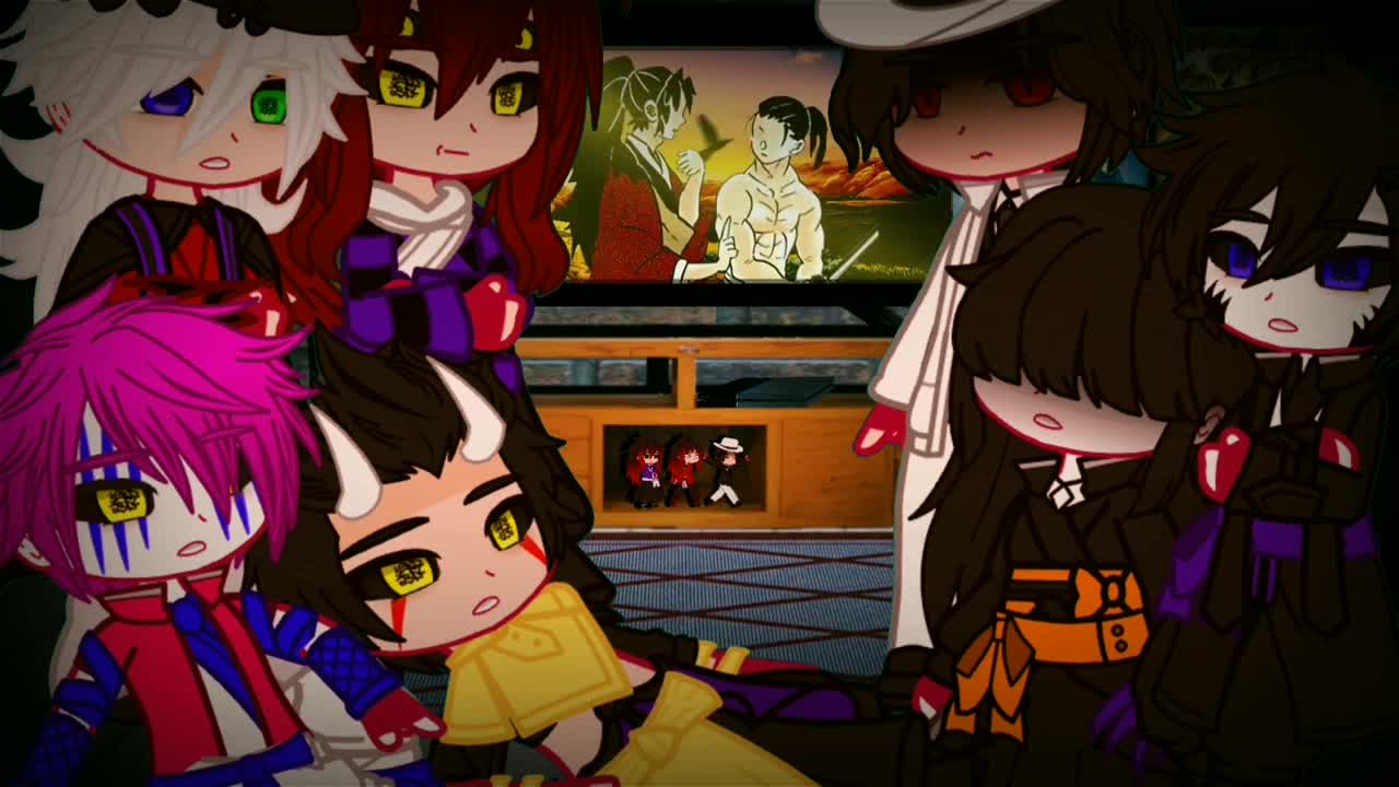UpperMoons React ao Rap do Yoriichi #Gacha #Gachalife