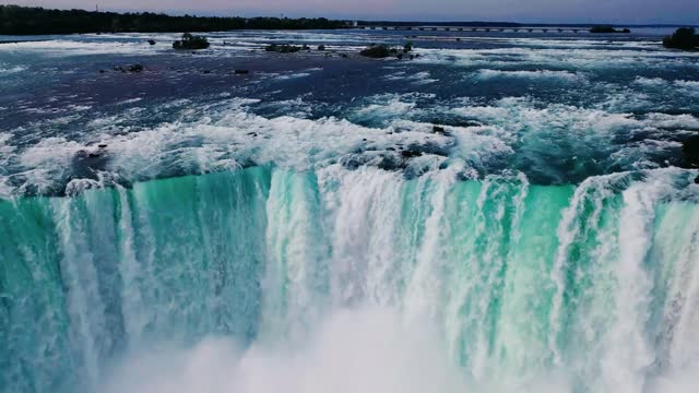 Waterfall video from drone 2021