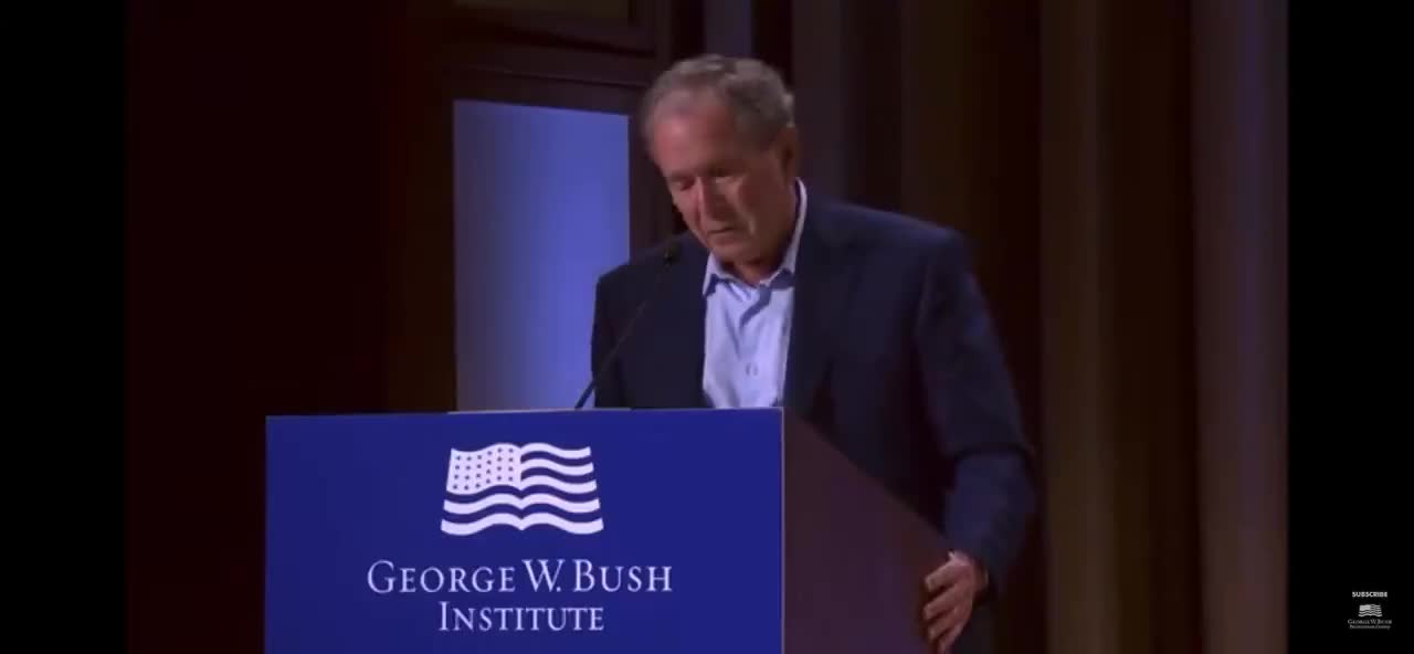 We all know what he did to Iraq...