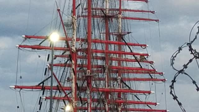 STS Sedov in Vladivostok, Russia