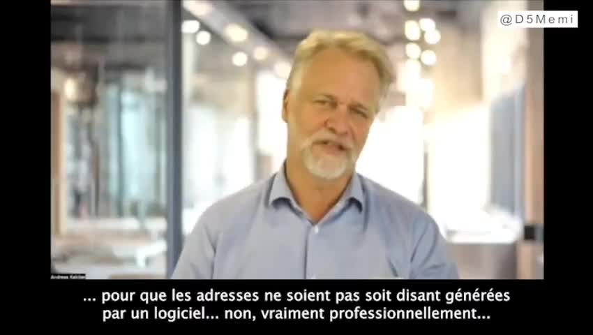 Dr Andreas Kalcker: "Les tombes avaient une adresse Bluetooth!"