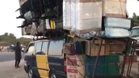 VAN slightly overloaded