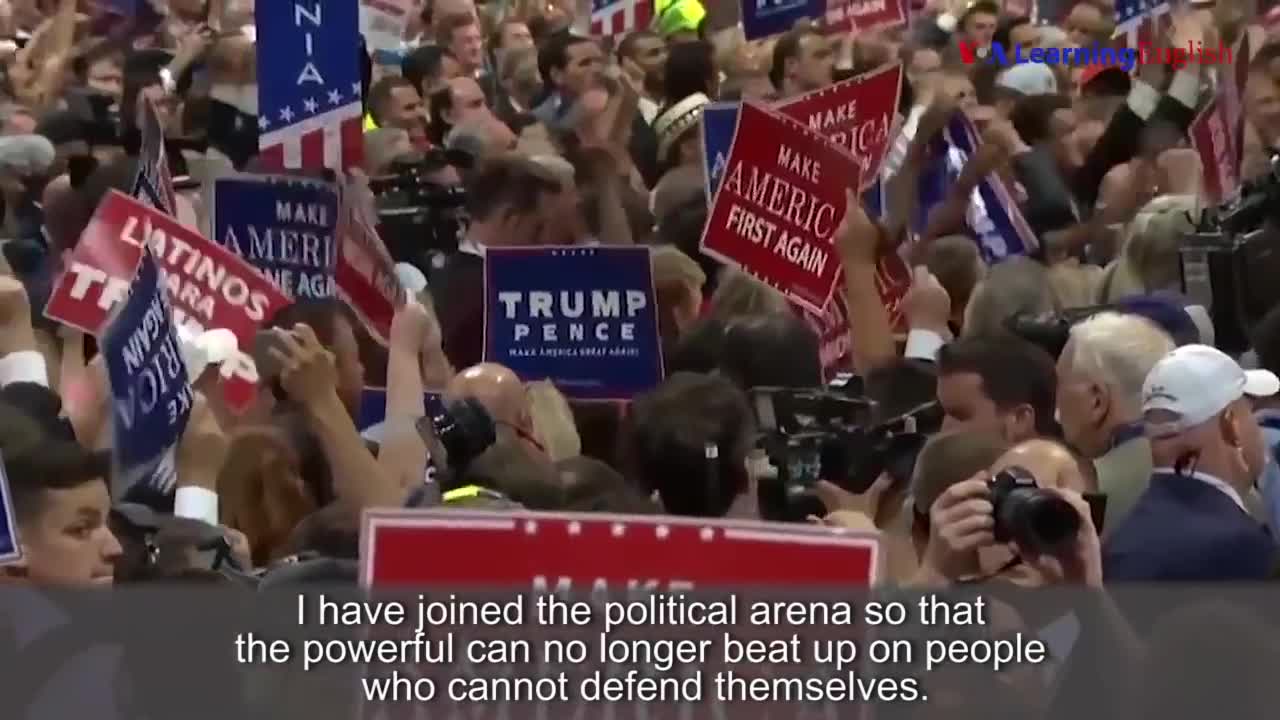 CONVENTION SPEECHES OF DONALD TRUMP AND HILLARY CLINTON