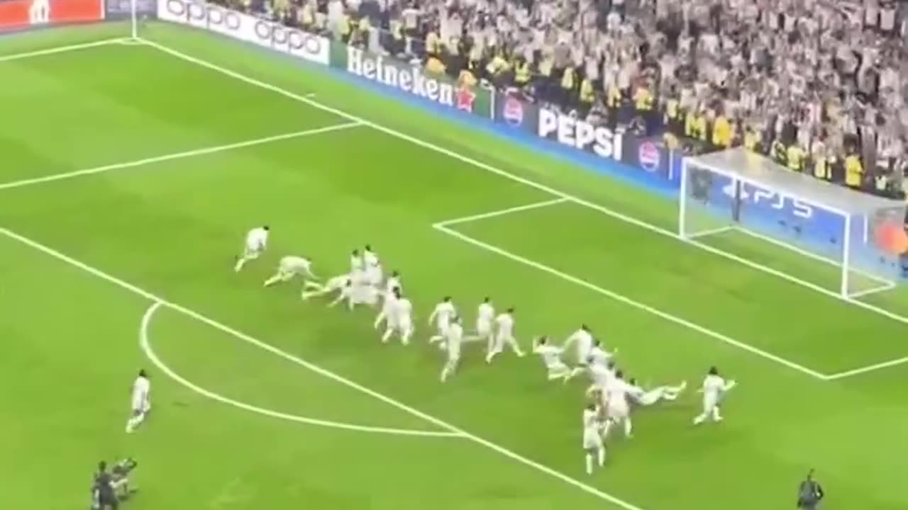 Real Madrid celebration