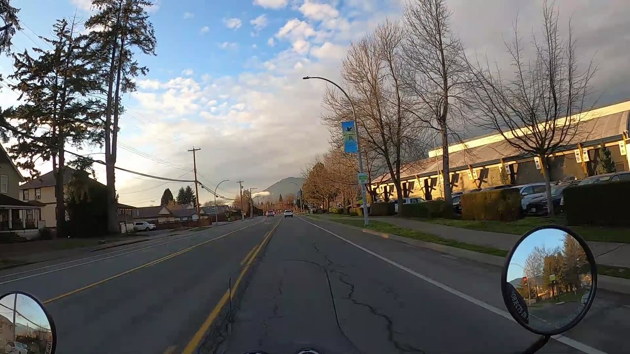 Downtown Chilliwack around Christmas time