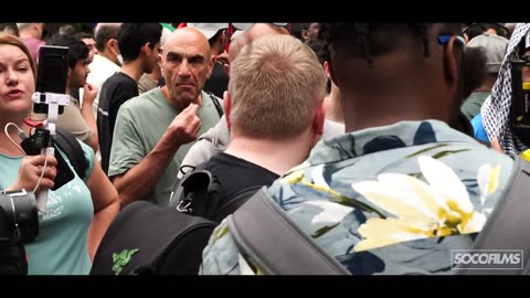 Sectarian _Christian_ stumbles on his own logic _ The Iceman _ Speakers' Corner Debate #socofilms