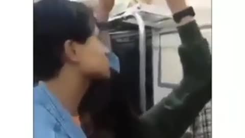 Turns out to be his girlfriend