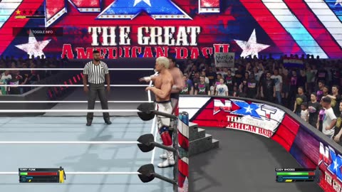 Terry Funk vs Cody Rhodes