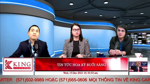 TIN TỨC HOA KỲ BUỔI SÁNG - 12/15/2021 - King Channel - Old2024 Channel