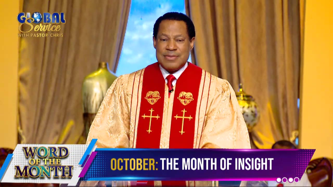 GLOBAL COMMUNION SERVICE WITH PASTOR CHRIS, 1 Octomber 2023