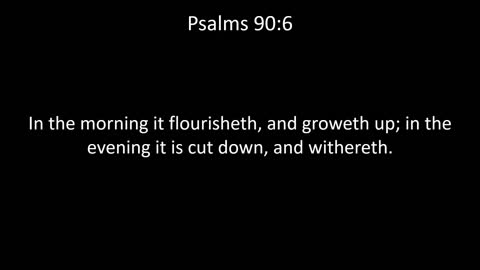 KJV Bible Psalms Chapter 90