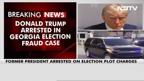 breaking news |Donald Trump Arrested In Georgia Over Election Fraud