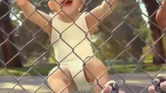 Cute babies dancing