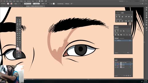 How To Cartoon Yourself Step By Step RiceGum Tutorial ADOBE ILLUSTRATOR