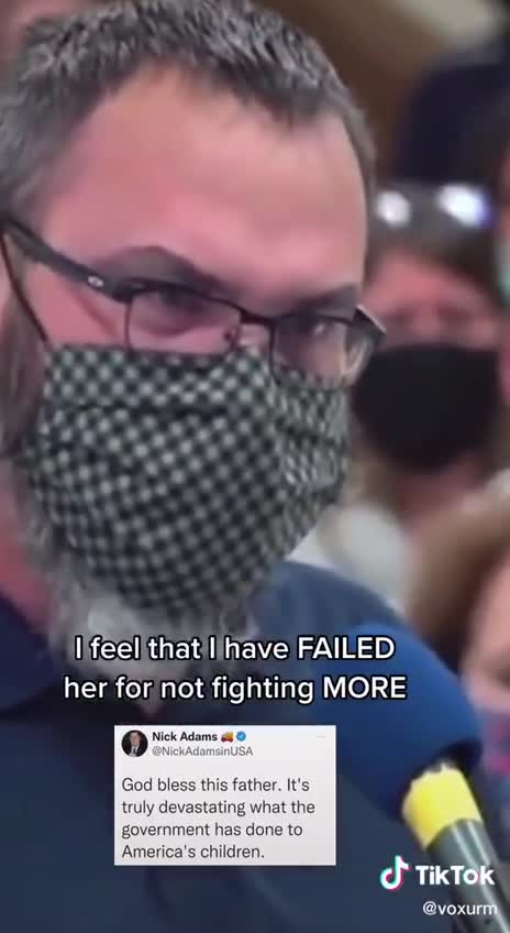 Father SOBS for not fighting for his daughter more