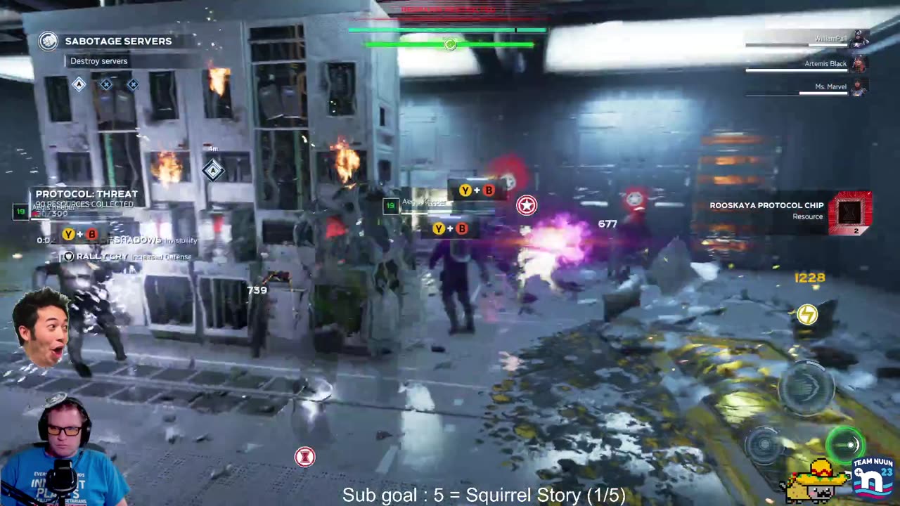 THE AVENGERS!! - Solo Gameplay (1/5 sub goal)