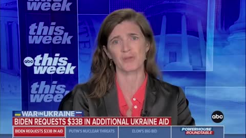 Samantha Power revives 'NEVER LET A CRISIS GO TO WASTE' over food shortages.