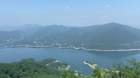 wonderful lake in Korea