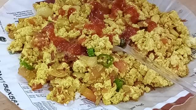 Paneer Bhurji (Punjabi style Recipe