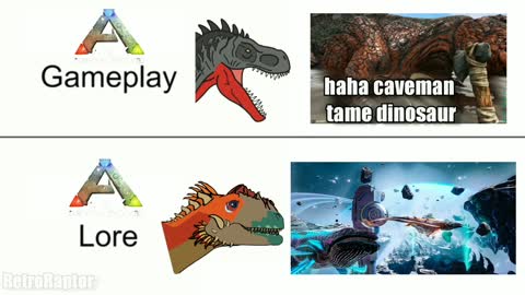 Ark Lore Meme