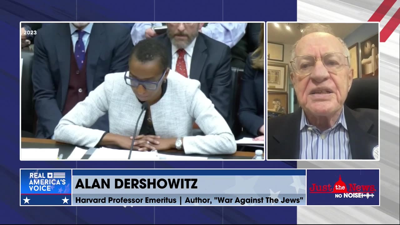 Alan Dershowitz: Antisemitism is rooted in the DEI bureaucracy