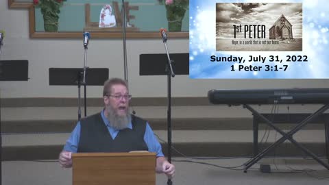 Sunday Sermon at Moose Creek Baptist Church 7-31-2022