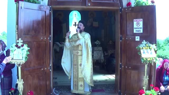 Predica Părintelui Ioan Ungureanu la Duminica Orbului, vizita MMB la Orășeni