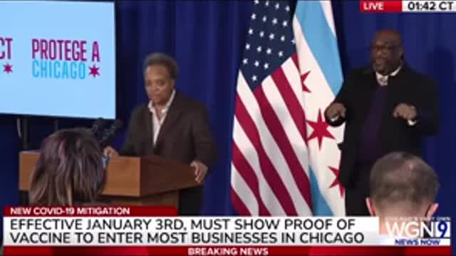 Chicago Mayor Openly Trying to Make Life Harder For Those Not Taking the Jab