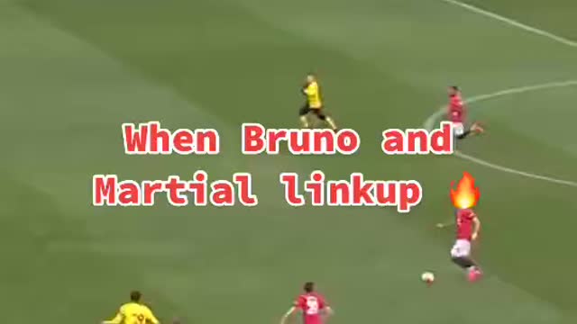 When Bruno and martial linkup