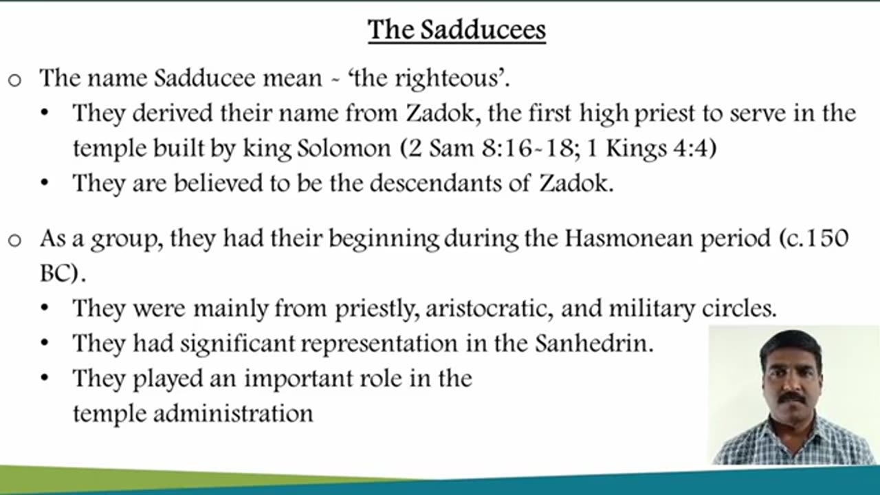 The Jewish Sects: An Introduction | Pharisees | Sadducees | Essenes | Zealots | Scribes | Samaritans