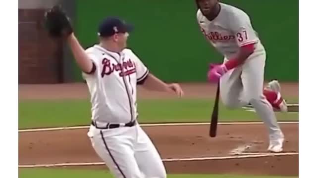 Baseball no look catch 🔥🔥