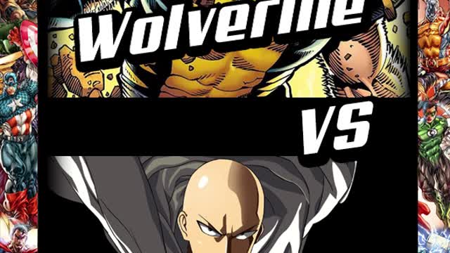 WOLVERINE Vs. ONE PUNCH MAN - Comic Book Battles: Who Would Win In A Fight?