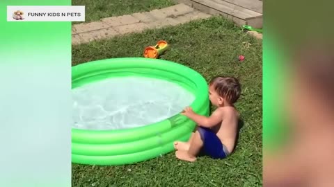 Try not to laugh challenge funny water fails /Hardest challenge version ever |funny kid|