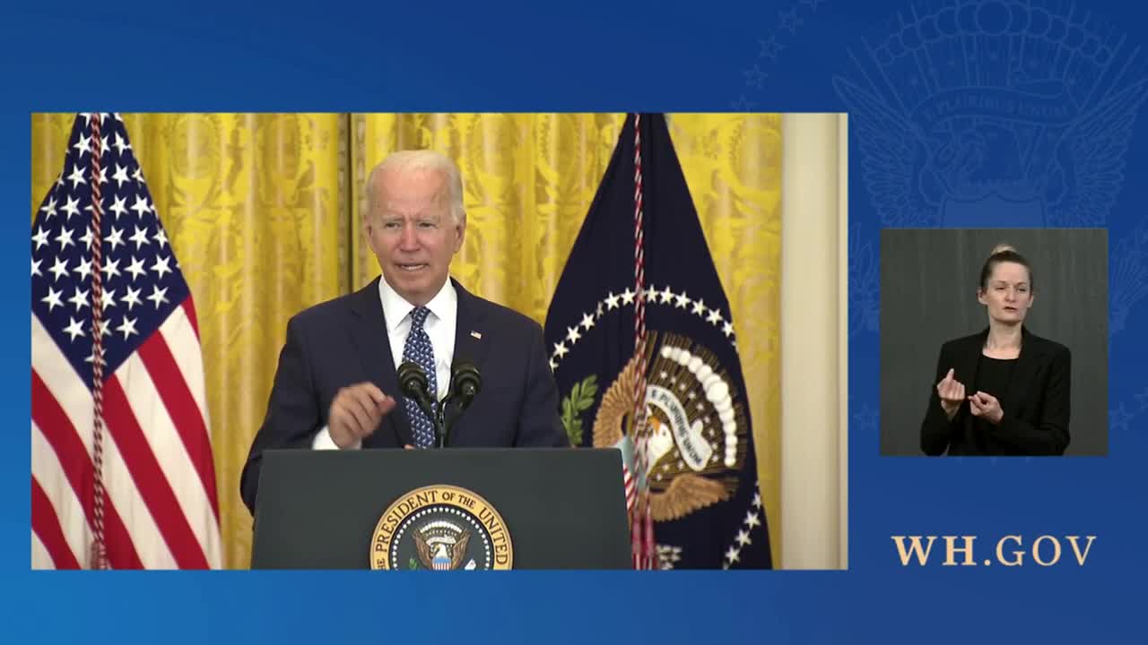 [FULL SPEECH] President Biden Delivers Remarks in Honor of Labor Unions (09.08.2021)