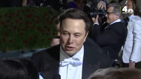 Elon Musk at 2022 Met Gala: 'I Love Fashion