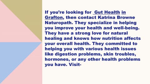 Best Gut Health in Grafton
